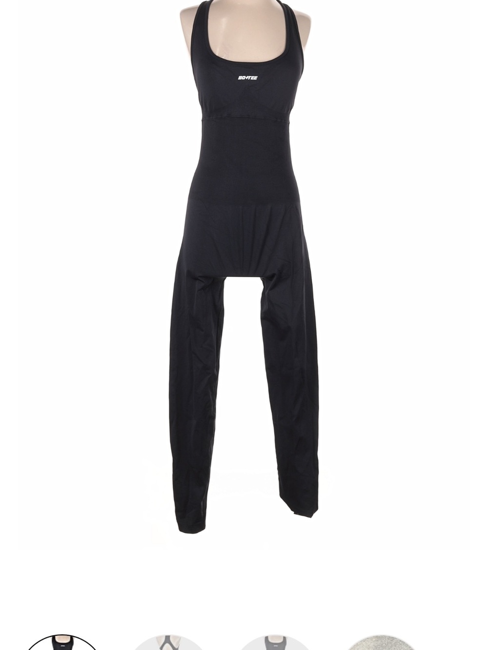 Black Athletic Jumpsuit